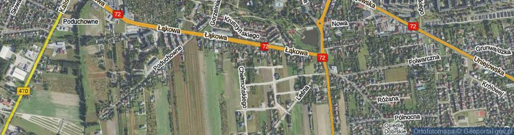 Zdjęcie satelitarne Wyczółkowskiego Leona ul.