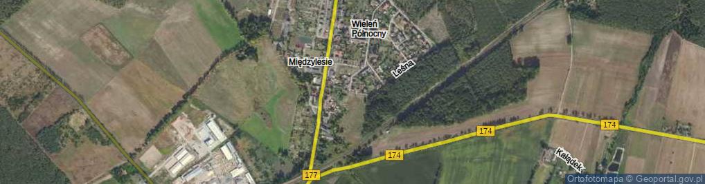 Zdjęcie satelitarne Wysockiego Piotra ul.