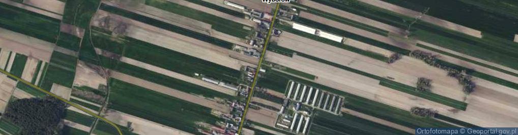 Zdjęcie satelitarne Wyborów ul.