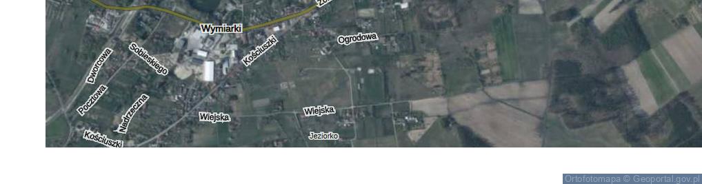Zdjęcie satelitarne Wymiarki ul.