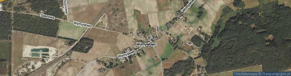 Zdjęcie satelitarne Wymysłowo ul.