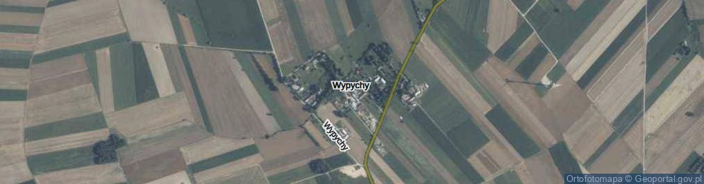 Zdjęcie satelitarne Wypychy ul.