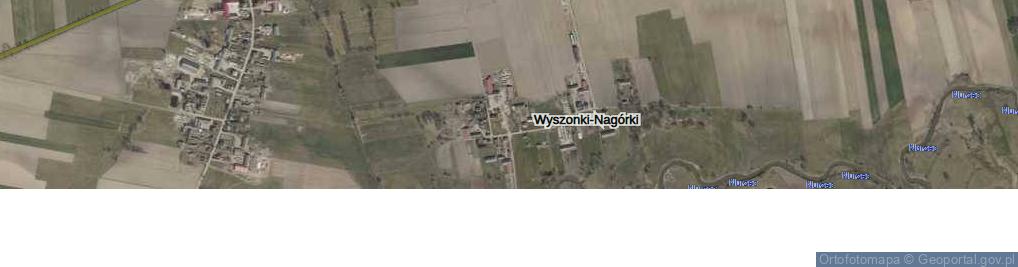 Zdjęcie satelitarne Wyszonki-Nagórki ul.