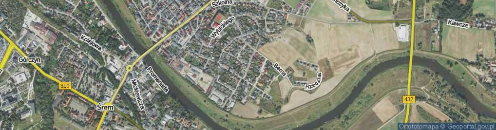 Zdjęcie satelitarne Wybickiego Józefa, gen. ul.