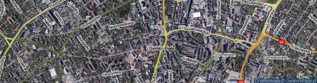 Zdjęcie satelitarne Wzgórze ul.