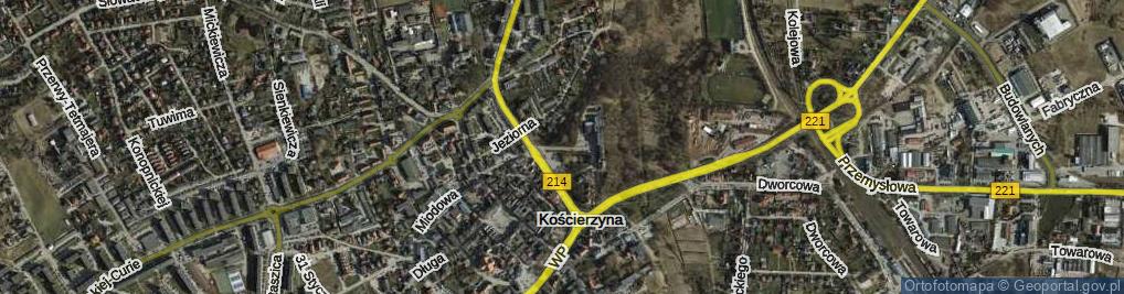 Zdjęcie satelitarne Wzgórze Księżniczki Gertrudy ul.