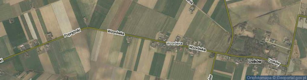 Zdjęcie satelitarne Wzorówka ul.
