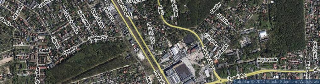 Zdjęcie satelitarne XII Poprzeczna ul.