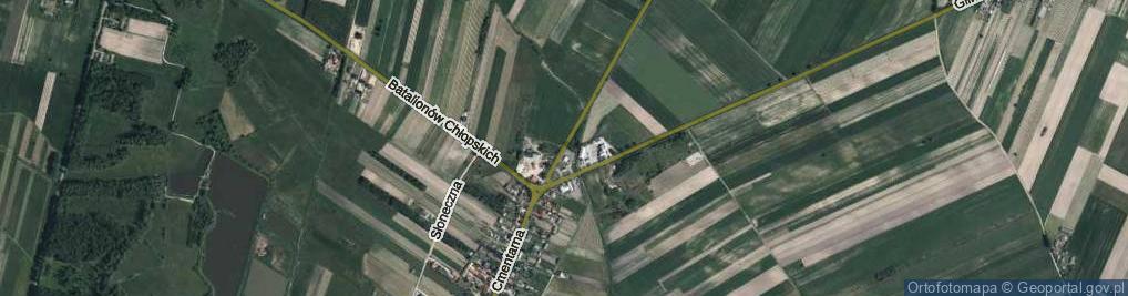 Zdjęcie satelitarne Zagłoby Jana Onufrego ul.