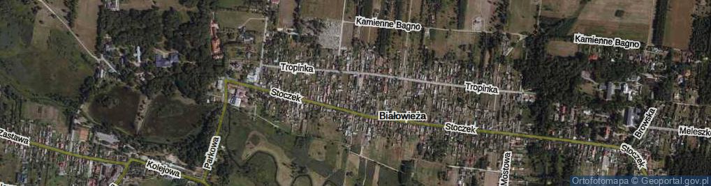 Zdjęcie satelitarne Zaułek Osoczników ul.
