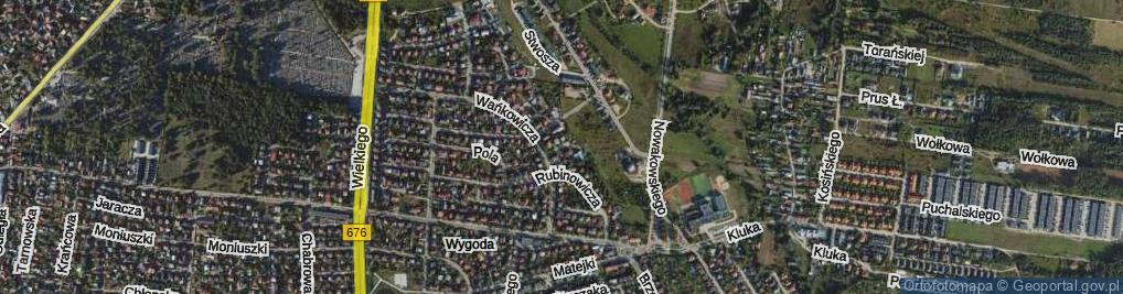 Zdjęcie satelitarne Zana Tomasza ul.