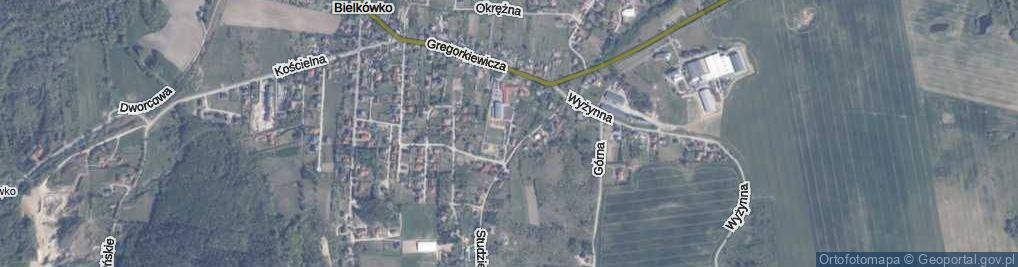 Zdjęcie satelitarne Zacisze ul.