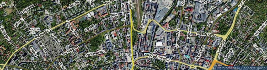 Zdjęcie satelitarne Zamenhofa Ludwika, dr. ul.