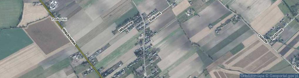 Zdjęcie satelitarne Zacisze ul.