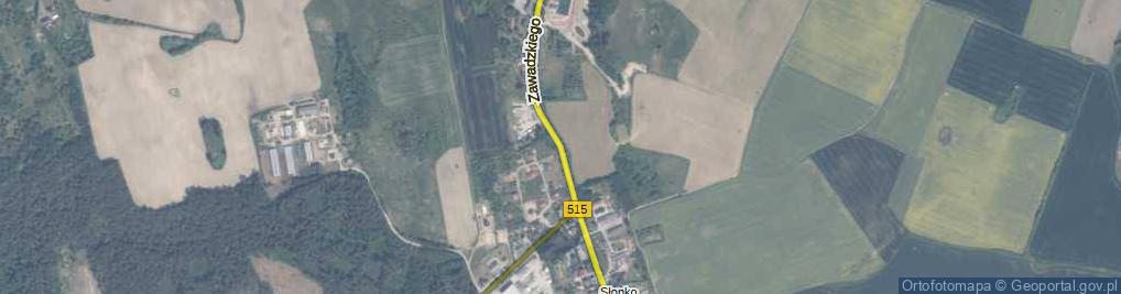 Zdjęcie satelitarne Zawadzkiego-Zośki Tadeusza ul.
