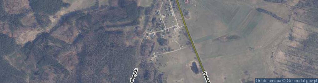 Zdjęcie satelitarne Zacisze Słowika ul.