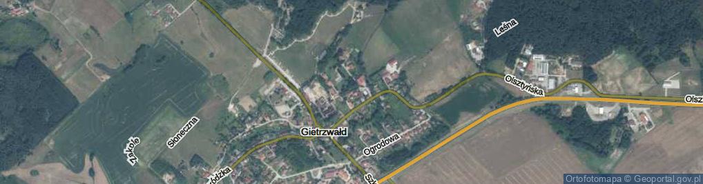 Zdjęcie satelitarne Zakonna ul.