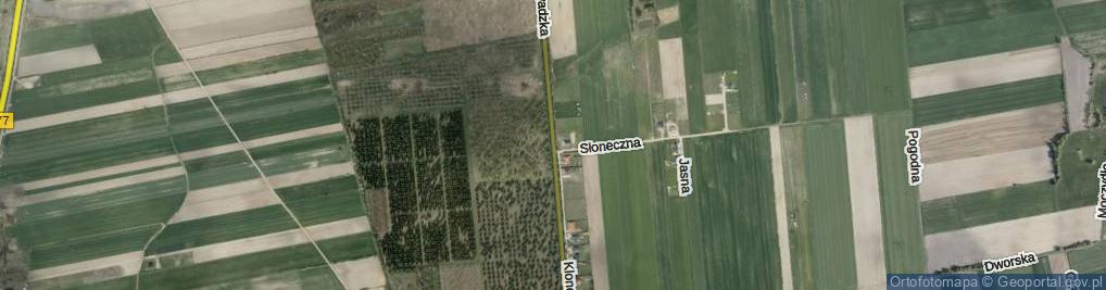 Zdjęcie satelitarne Zawadzka ul.