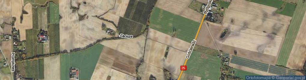 Zdjęcie satelitarne Zacisze ul.