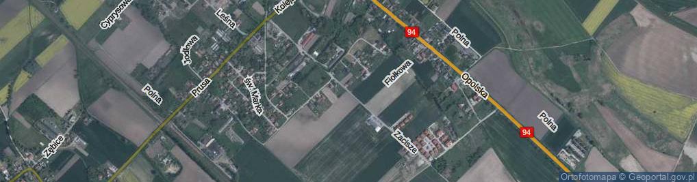 Zdjęcie satelitarne Zacisze ul.