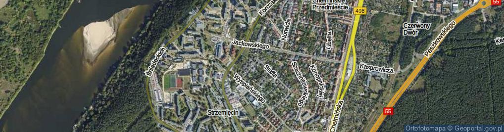 Zdjęcie satelitarne Zamenhofa Ludwika, dr. ul.