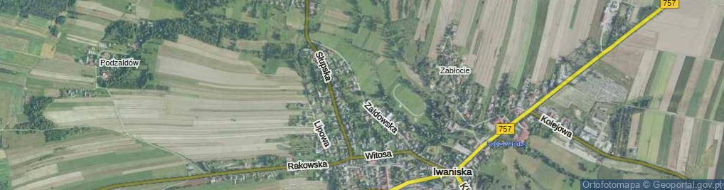 Zdjęcie satelitarne Zaldowska ul.