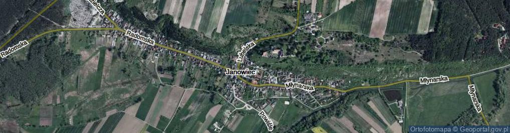 Zdjęcie satelitarne Zamkowa ul.