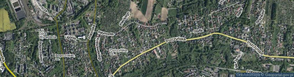 Zdjęcie satelitarne Zapolskiej Gabrieli ul.