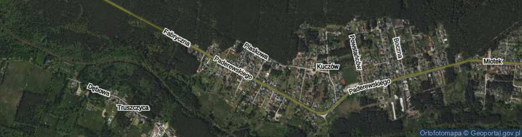 Zdjęcie satelitarne Zapolskiej Gabrieli ul.