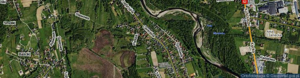 Zdjęcie satelitarne Zakosik ul.