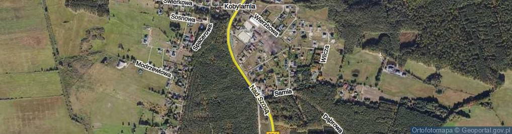 Zdjęcie satelitarne Zajęcza ul.