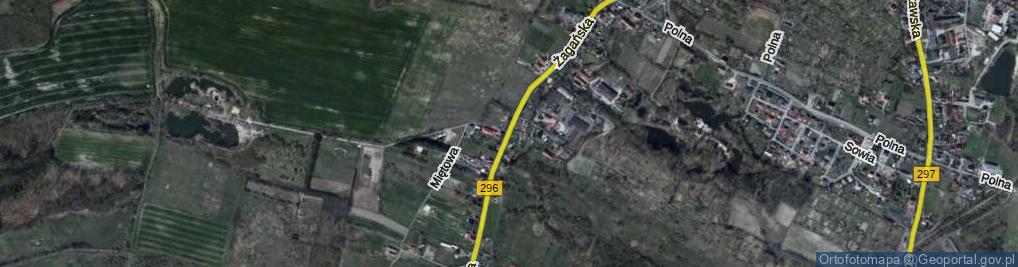 Zdjęcie satelitarne Żagańska ul.