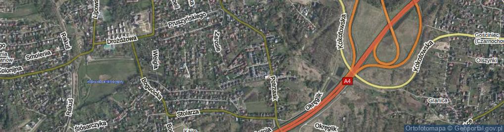 Zdjęcie satelitarne Zalipki ul.