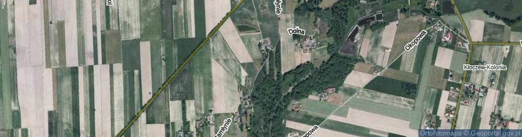 Zdjęcie satelitarne Zamłynie ul.