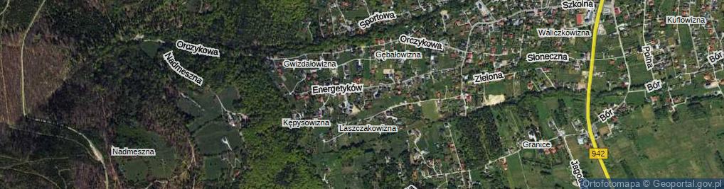 Zdjęcie satelitarne Zacisze ul.