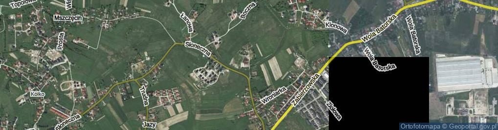 Zdjęcie satelitarne Zacisze ul.