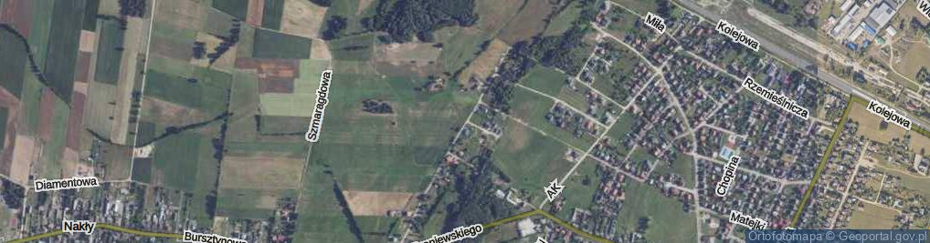 Zdjęcie satelitarne Zacisze ul.