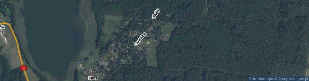 Zdjęcie satelitarne Zajęcza ul.