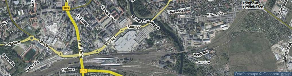 Zdjęcie satelitarne Zakopiańska ul.