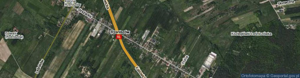 Zdjęcie satelitarne Zapałowskiego Stanisława, ks. ul.