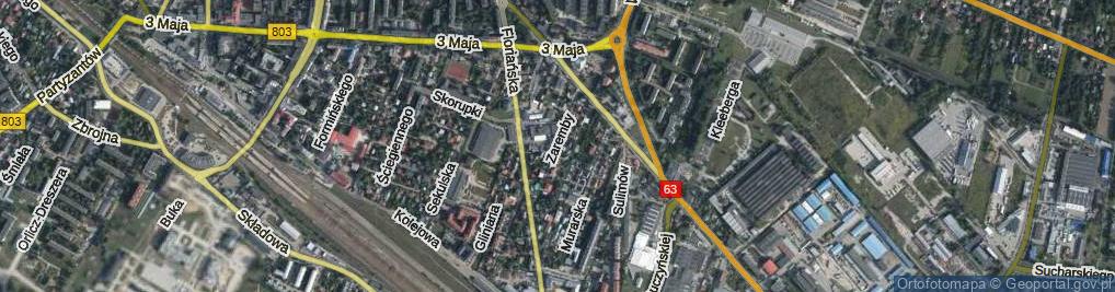 Zdjęcie satelitarne Zaremby Feliksa ul.