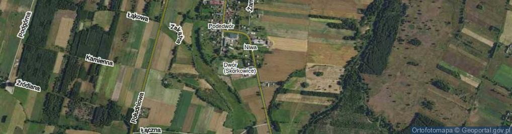 Zdjęcie satelitarne Żarnowska ul.