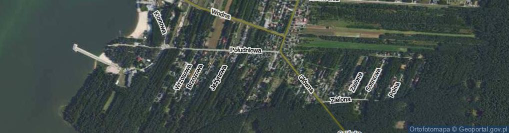 Zdjęcie satelitarne Zagajnikowa ul.