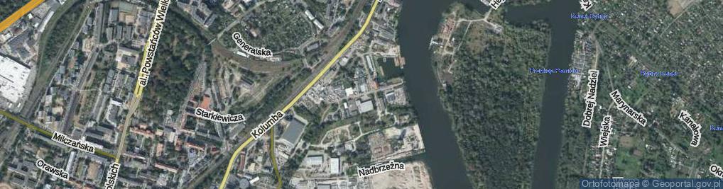 Zdjęcie satelitarne Zapadła ul.