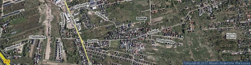 Zdjęcie satelitarne Zabłudowska ul.