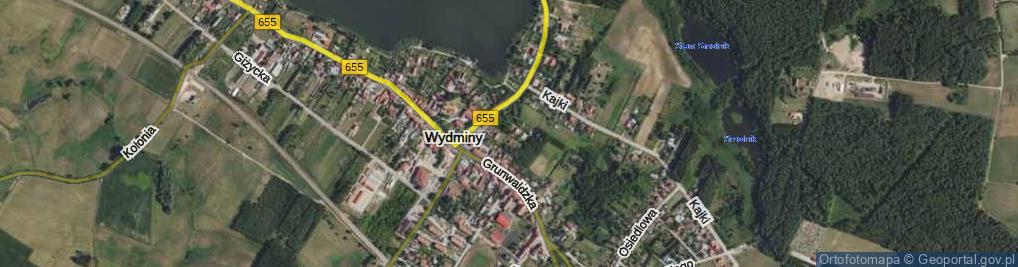 Zdjęcie satelitarne Zaułek Suwalski ul.