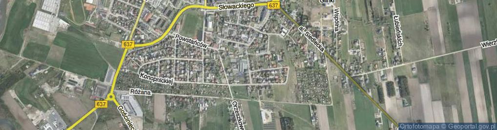 Zdjęcie satelitarne Zarzyckiego Edmunda ul.