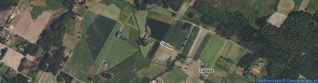 Zdjęcie satelitarne Zacisze ul.