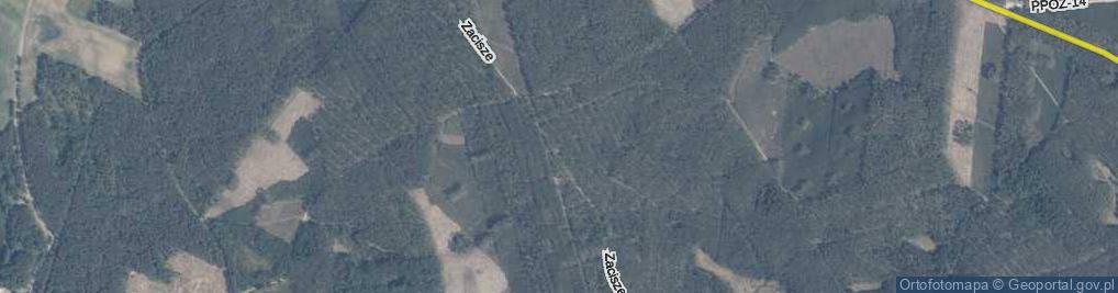 Zdjęcie satelitarne Zacisze ul.