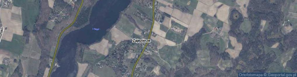 Zdjęcie satelitarne Zajezierze ul.